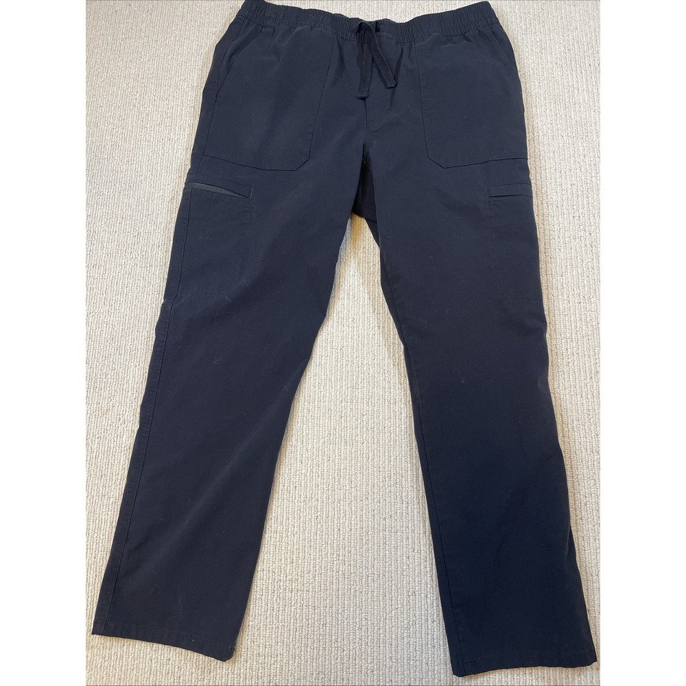 The North Face Men's Large Field Cargo Pants Black Pockets